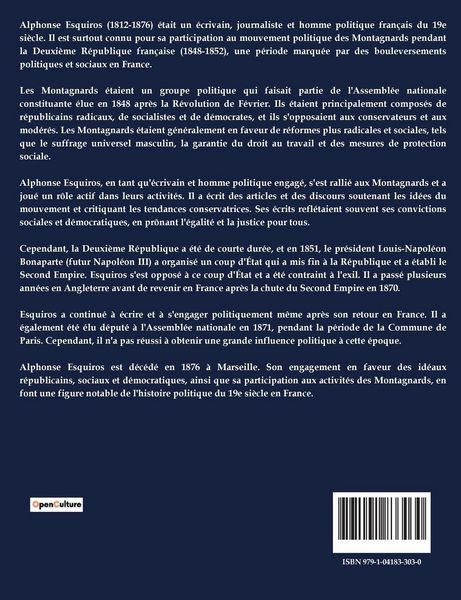 Produktbild: Histoire des Montagnards