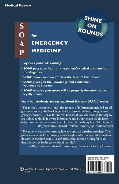 Produktbild: SOAP for Emergency Medicine