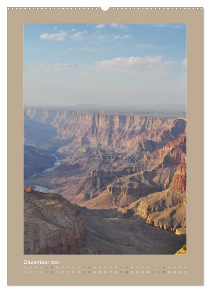 Produktbild: Erlebe mit mir den Grand Canyon (Wandkalender 2026 DIN A2 hoch), CALVENDO Monatskalender
