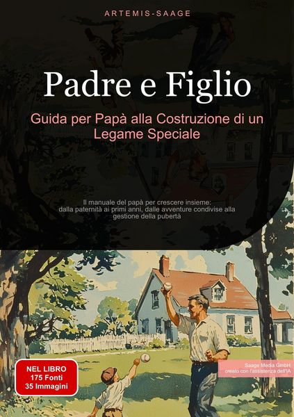 Produktbild: Padre e Figlio: Guida per Pap&agrave; alla Costruzione di un Legame Speciale