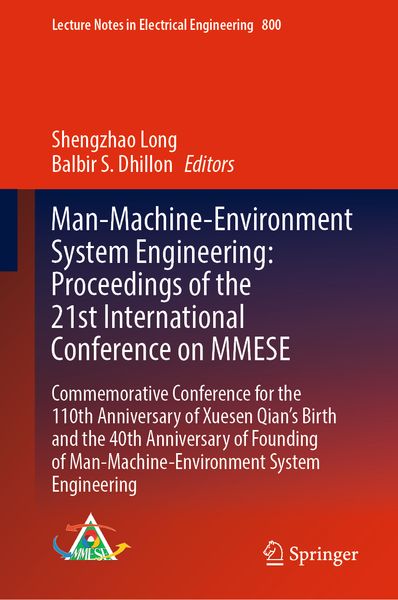 Produktbild: Man-Machine-Environment System Engineering: Proceedings of the 21st International Conference on MMESE