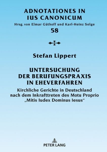 Produktbild: Untersuchung der Berufungspraxis in Eheverfahren