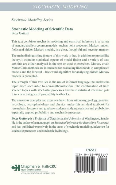 Produktbild: Stochastic Modeling of Scientific Data
