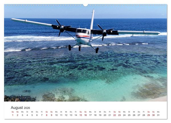 Produktbild: Flugzeuge &uuml;ber den Wolken (Wandkalender 2026 DIN A2 quer), CALVENDO Monatskalender