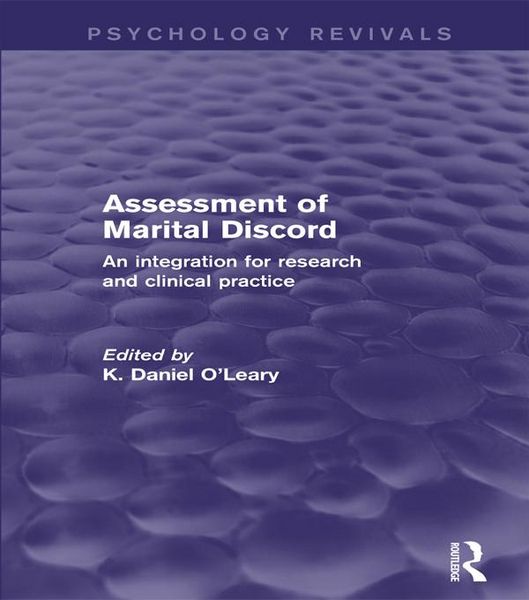 Produktbild: Assessment of Marital Discord (Psychology Revivals)