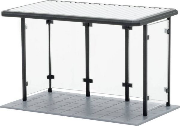 Produktbild: Kibri 38179 H0 Bushaltestelle mit Flachdach