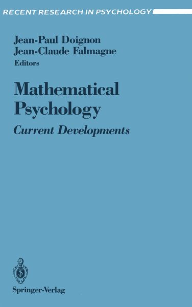 Produktbild: Mathematical Psychology