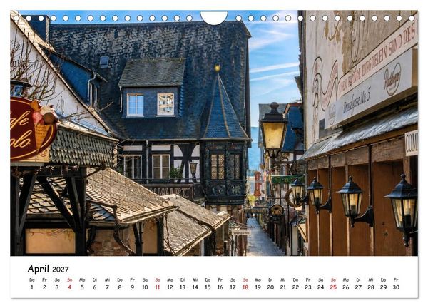 Produktbild: R&uuml;desheim im Licht der Jahreszeiten (Wandkalender 2027 DIN A4 quer), CALVENDO Monatskalender