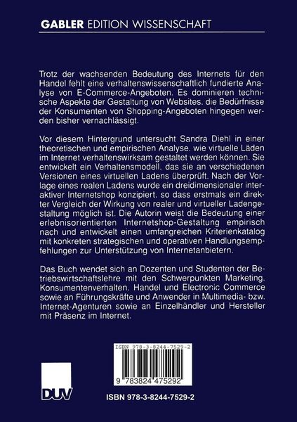 Produktbild: Erlebnisorientiertes Internetmarketing