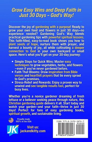 Produktbild: Gardening God's Way