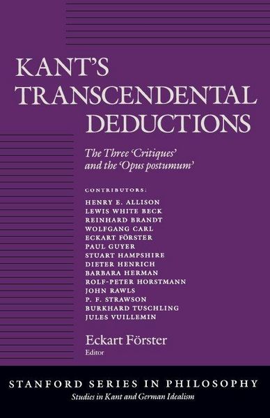 Produktbild: Kant's Transcendental Deductions