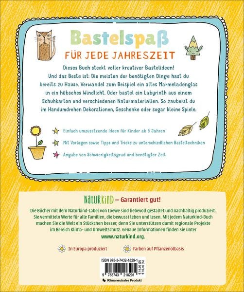 Produktbild: Mein Bastelbuch f&uuml;rs ganze Jahr