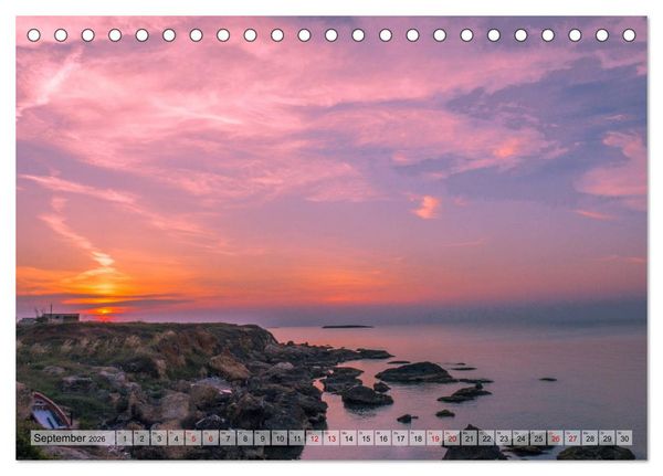 Produktbild: Apulien - Impressionen aus S&uuml;ditalien (Tischkalender 2026 DIN A5 quer), CALVENDO Monatskalender