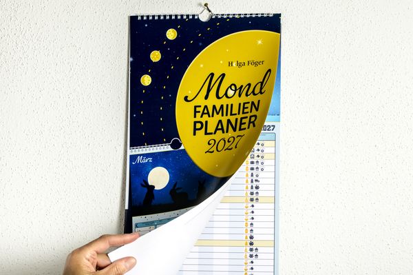 Produktbild: Mond-Familienplaner 2027