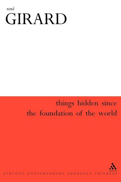 Produktbild: Things Hidden Since the Foundation of the World