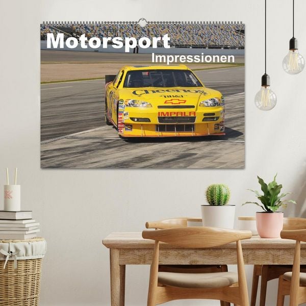 Produktbild: Motorsport - Impressionen (Wandkalender 2026 DIN A2 quer), CALVENDO Monatskalender