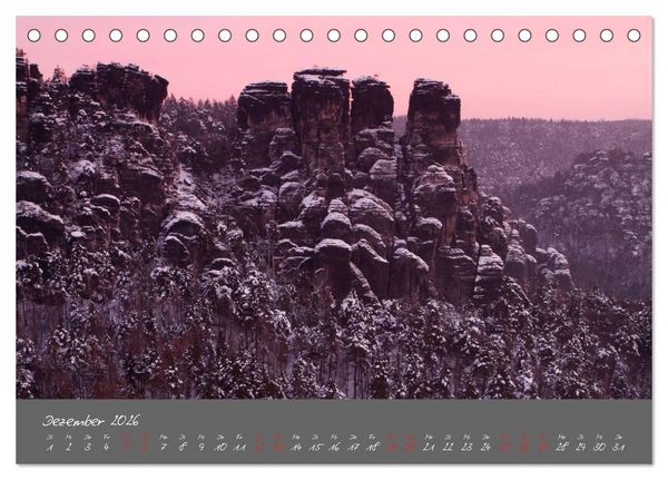 Produktbild: Traumlandschaft - S&auml;chsische Schweiz (Tischkalender 2026 DIN A5 quer), CALVENDO Monatskalender