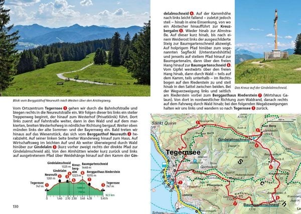 Produktbild: ROTHER Wanderf&uuml;hrer Tegernsee, Schliersee, Spitzingsee. 60 Touren in den Bayerischen Voralpen zwischen Isar und Inn