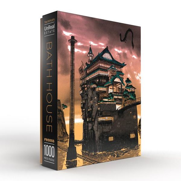 Produktbild: Bath House: 1000 Piece Jigsaw Puzzle by Tim Doyle