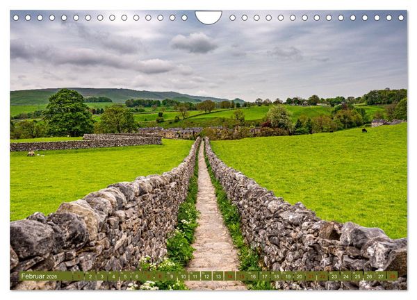 Produktbild: Yorkshire - Dales und Coast (Wandkalender 2026 DIN A4 quer), CALVENDO Monatskalender