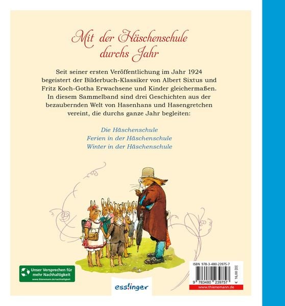 Produktbild: Die H&auml;schenschule: Geschichten f&uuml;rs ganze Jahr