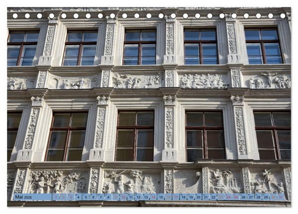 Produktbild: Fassadenreichtum in G&ouml;rlitz (Tischkalender 2026 DIN A5 quer), CALVENDO Monatskalender