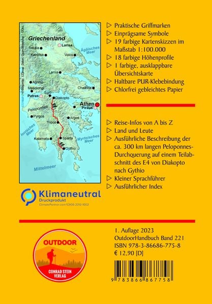 Produktbild: Griechenland: E4 Peloponnes