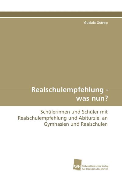 Produktbild: Realschulempfehlung - was nun?