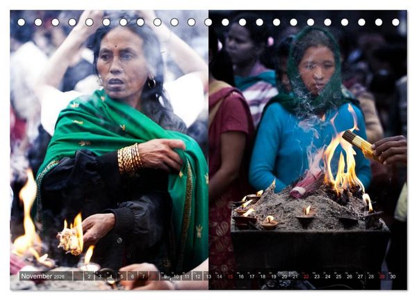 Produktbild: NEPAL Bhaktapur Kathmandu (Tischkalender 2026 DIN A5 quer), CALVENDO Monatskalender