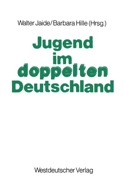 Produktbild: Jugend im doppelten Deutschland