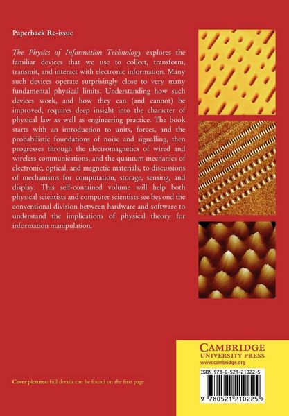 Produktbild: The Physics of Information Technology