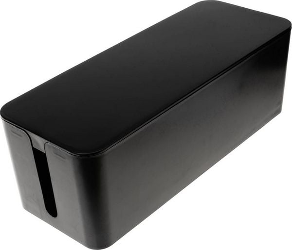 Produktbild: Max Hauri Kabel-Box Schwarz (L x B x H) 40 x 15.5 x 13.5cm 1 St. 126729