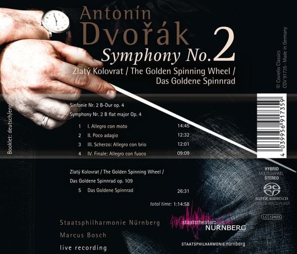 Produktbild: Sinfonie 2/Das Goldene Spinnrad op.109
