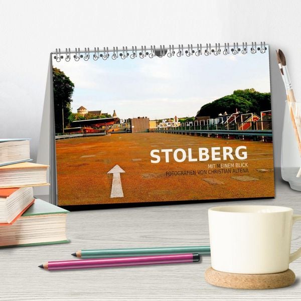 Produktbild: Stolberg mit meinem Blick (Tischkalender 2026 DIN A5 quer), CALVENDO Monatskalender