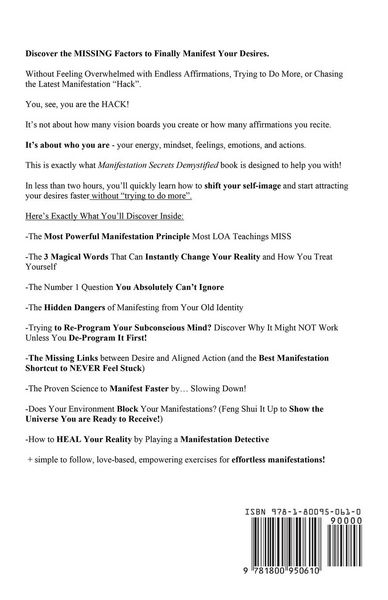 Produktbild: Manifestation Secrets Demystified