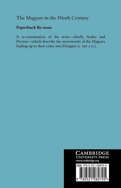 Produktbild: The Magyars in the Ninth Century