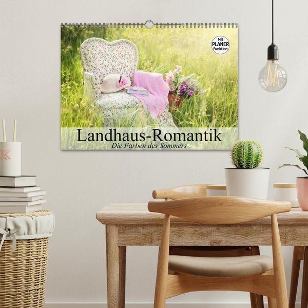 Produktbild: Landhaus-Romantik. Die Farben des Sommers (Wandkalender 2026 DIN A3 quer), CALVENDO Monatskalender
