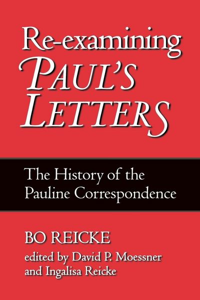 Produktbild: Re-Examining Paul's Letters