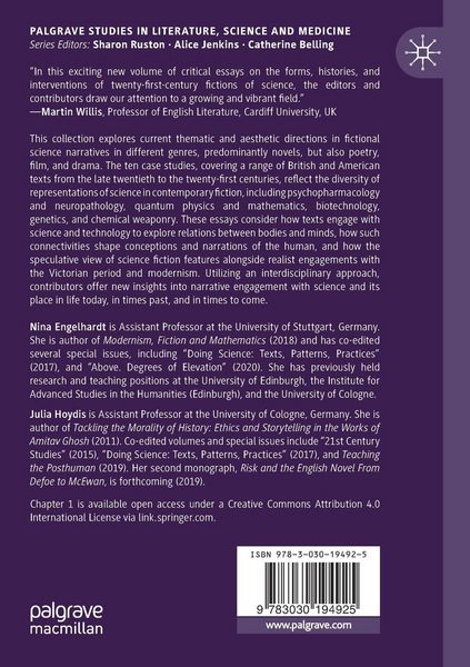Produktbild: Representations of Science in Twenty-First-Century Fiction
