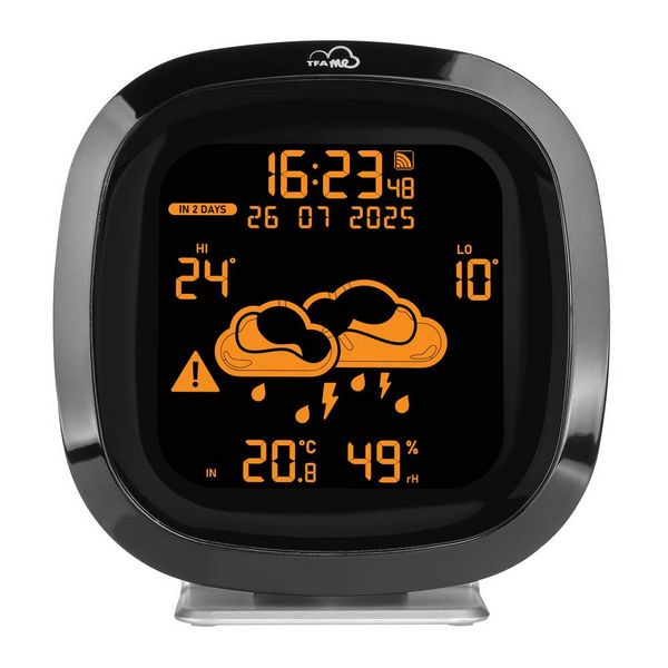 Produktbild: TFA Dostmann TFA.me ID-04 35.8102.01 WLAN-Wetterstation Vorhersage f&uuml;r 4 Tage Anzahl Sensoren max. 5