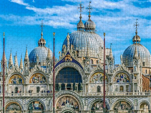 Produktbild: CALVENDO Puzzle Venedig | 1000 Teile Lege-Gr&ouml;&szlig;e 64x48cm Foto-Puzzle f&uuml;r gl&uuml;ckliche Stunden