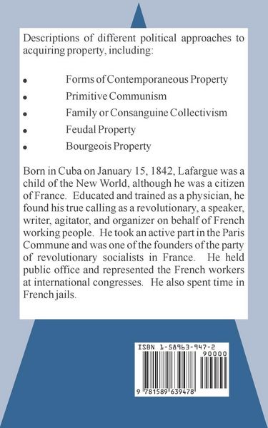Produktbild: The Evolution of Property from Savagery to Civilization