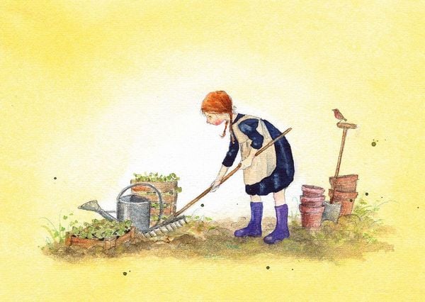Produktbild: Postkartenbuch &raquo;Gartenkinder&laquo;