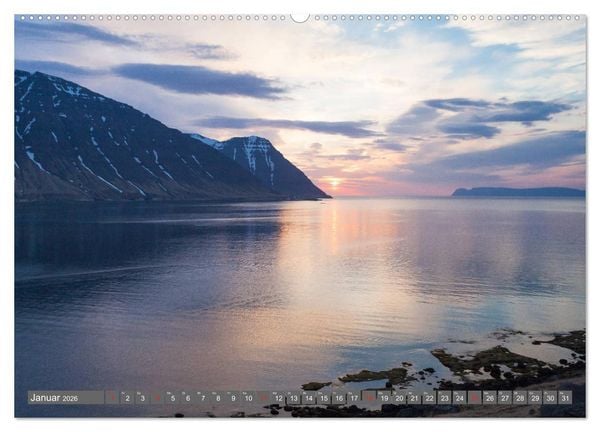 Produktbild: Blick aufs ruhige Meer (hochwertiger Premium Wandkalender 2026 DIN A2 quer), Kunstdruck in Hochglanz