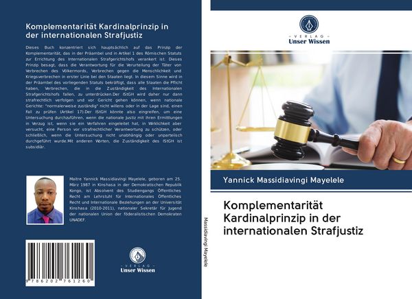 Produktbild: Komplementarit&auml;t Kardinalprinzip in der internationalen Strafjustiz