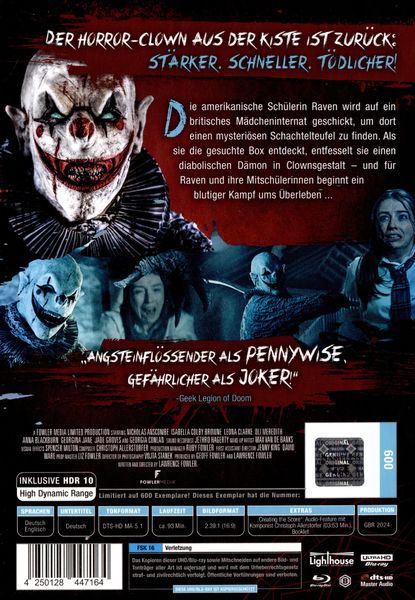 Produktbild: Jack in the Box - Rises - Mediabook - LImited Edition auf 600 St&uuml;ck (4K Ultra HD) (+ Blu-ray)