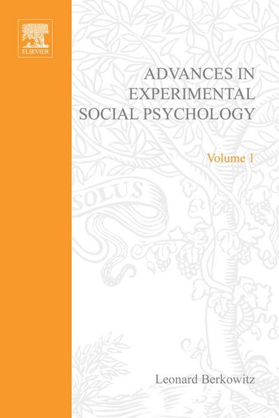 Produktbild: Advances in Experimental Social Psychology