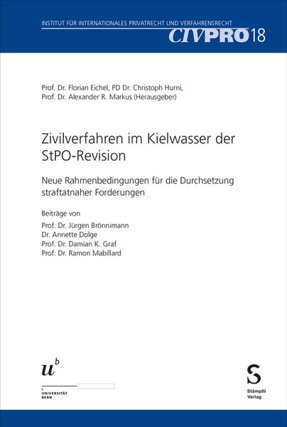 Produktbild: Zivilverfahren im Kielwasser der StPO-Revision