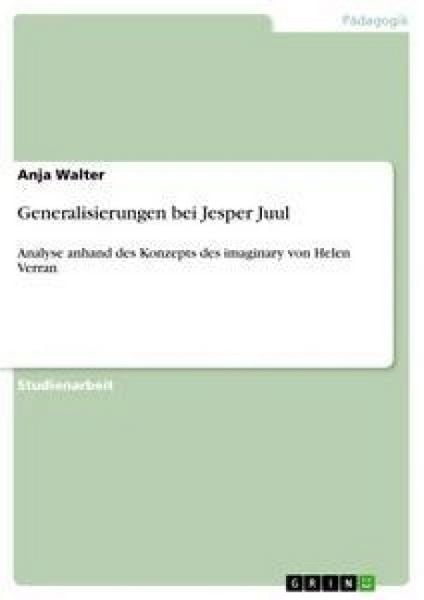 Produktbild: Generalisierungen bei Jesper Juul