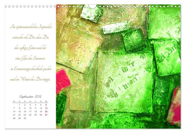 Produktbild: Farbw&uuml;nsche f&uuml;r Dich (Wandkalender 2026 DIN A3 quer), CALVENDO Monatskalender